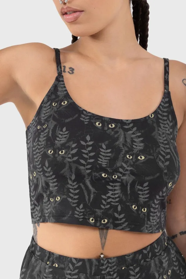 Women Chill Out Killstar Familiar Woods Top