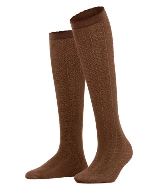 Women Chlorophyll 60 DEN Women Kneehigh Socks Brandy FALKE Fullyfashioned Stockings Women Chlorophyll 60 DEN Women Kneehigh Socks Brandy FALKE Fullyfashioned Stockings