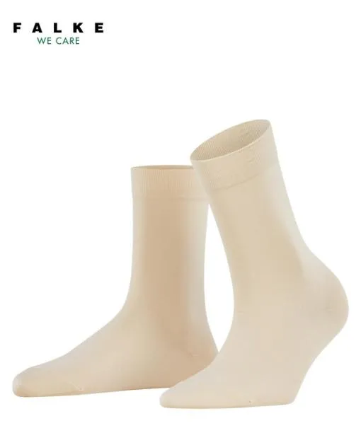 Women Cotton Touch Women Socks Cream FALKE Socks