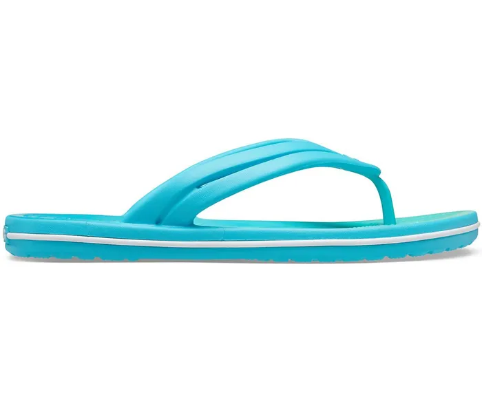 Women Crocband Ombre Flip Digital Aqua Multi Crocs FlipFlops