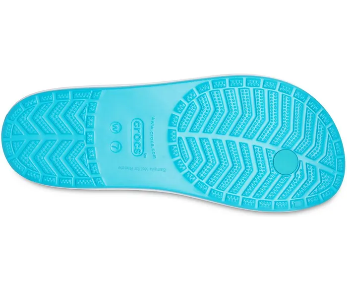 Women Crocband Ombre Flip Digital Aqua Multi Crocs FlipFlops