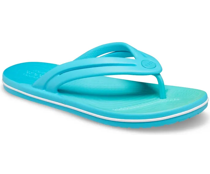 Women Crocband Ombre Flip Digital Aqua Multi Crocs FlipFlops