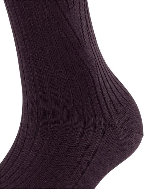 Women Cross Knit Women Kneehigh Socks Blackberry FALKE Knee High Socks