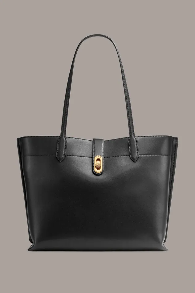 Women Crossbody Bags And Satchels Donna Karan BRIDGEHAMPTON TOTE Black