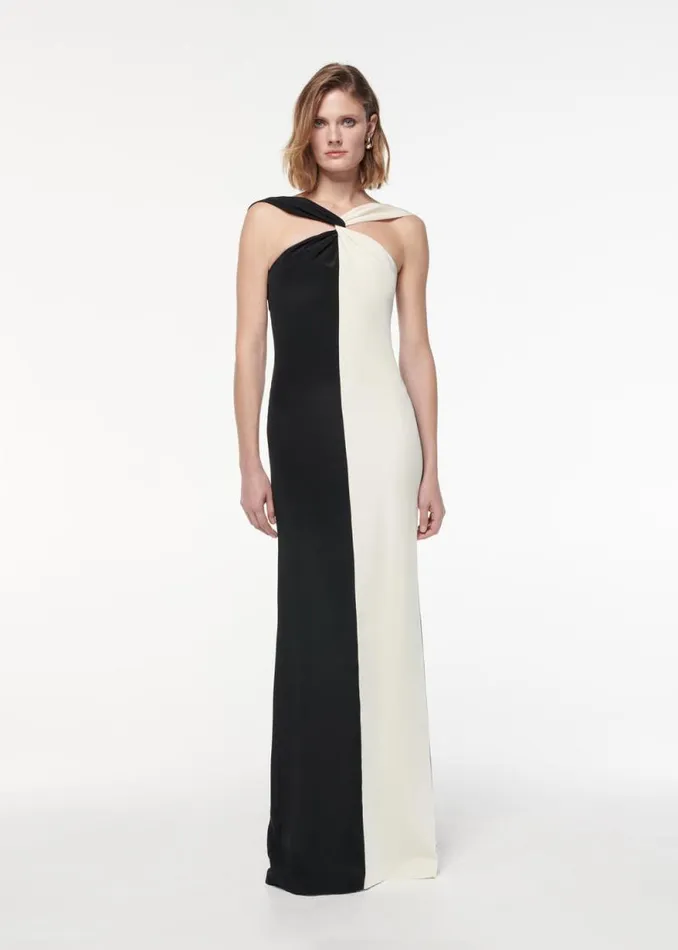 Women Dresses Roland Mouret Silk Maxi Dress