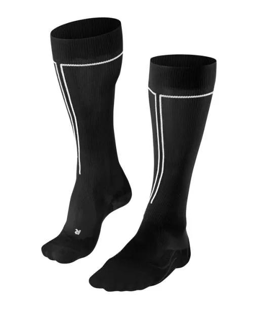 Women Energizing Women Kneehigh Socks Health Black FALKE Compression Socks