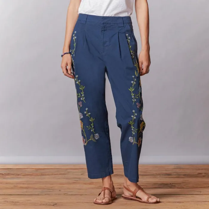 Women Garden Grand Pants Petite Midnight Sundance Catalog Pants and Shorts