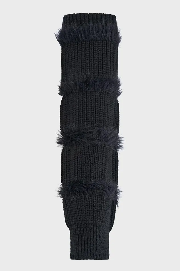 Women Gloves and Scarves Killstar Striped Night Arm Warmers