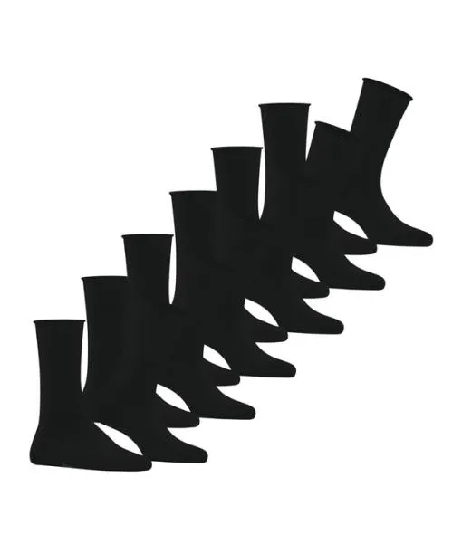 Women Happy Bundle 6Pack Women Socks Black FALKE Socks