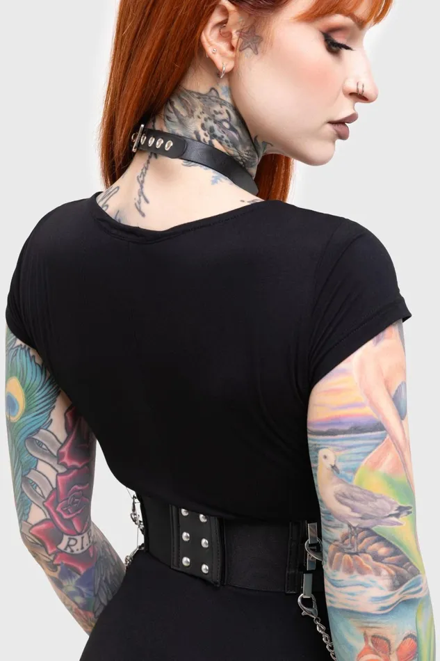 Women Harnesses and Belts Killstar Hellz Bells Harness