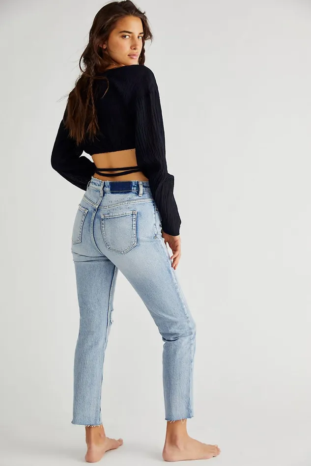 Women HighRise Jeans Free People Ksubi Nine O Heavenz Sliced Jeans Heavenz Sliced