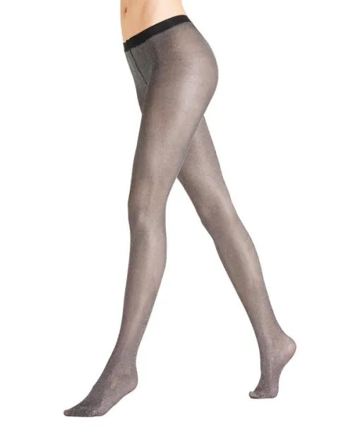 Women Highshine 30 DEN Women Tights Blsilver FALKE Tights and Leggings
