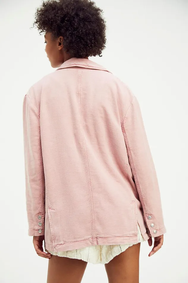 Women Jackets Free People Wandering Minds Blazer Summer Sparrow