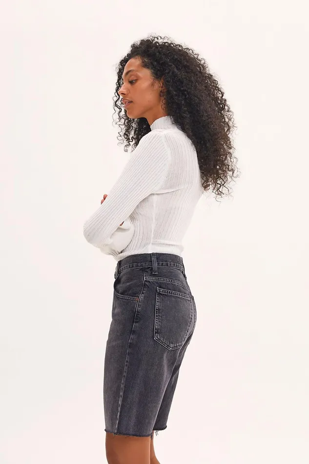 Women Jean Shorts Free People AGOLDE Pinch Waist Shorts Paranormal