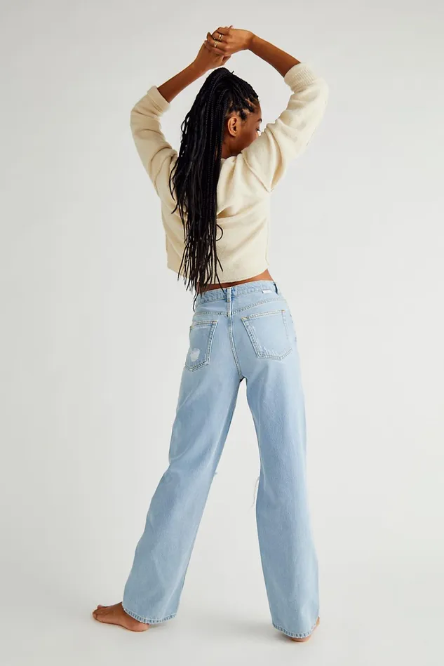Women Jeans Free People The Ziggy Jeans I Am Love