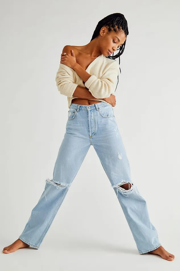Women Jeans Free People The Ziggy Jeans I Am Love