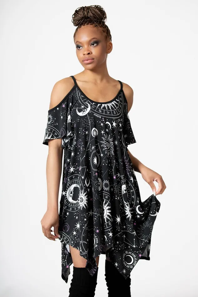 Women Loungewear Killstar Zodiac Lounge Dress