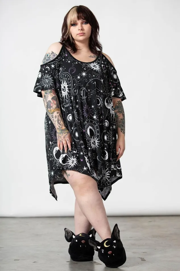 Women Loungewear Killstar Zodiac Lounge Dress