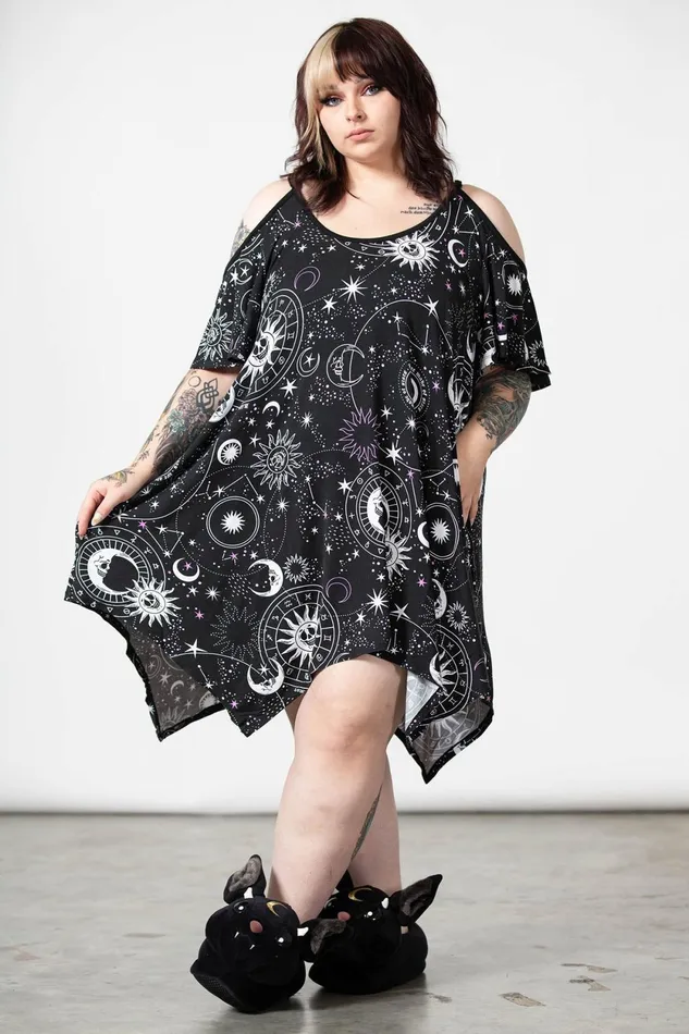 Women Loungewear Killstar Zodiac Lounge Dress