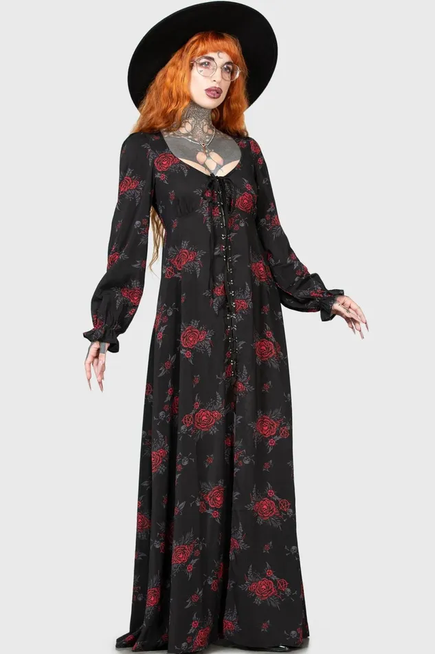Women Maxi Killstar Hail Pandora Maxi Dress