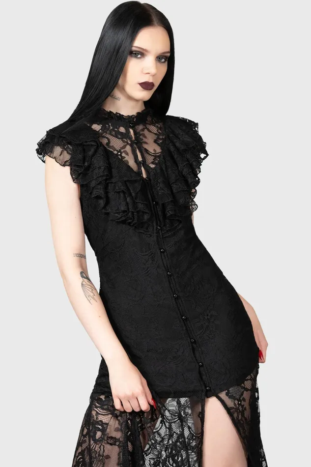 Women Maxi Killstar Vampire039s Ball Maxi Dress