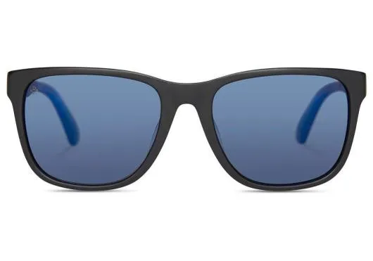 WomenMen Austin Matte Black TOMS Sunglasses
