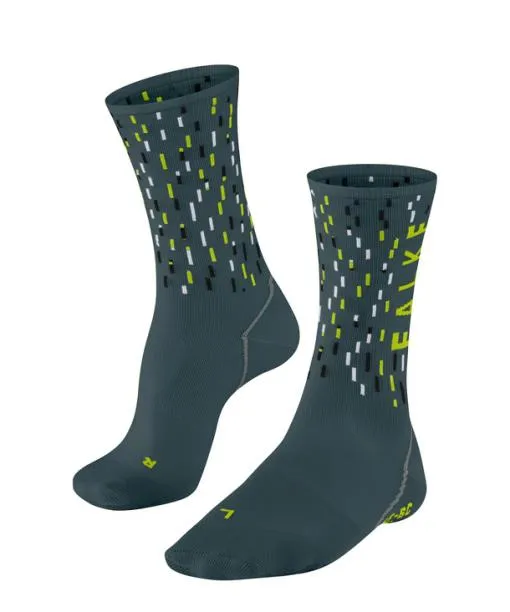 WomenMen BC Impulse Unisex Biking Socks Steel Grey FALKE Cycling Socks
