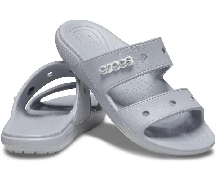WomenMen Classic Crocs Sandal Light Grey Crocs Sandals