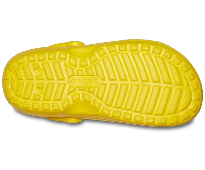 WomenMen Classic Lined Clog Lemon Lemon Crocs Clogs