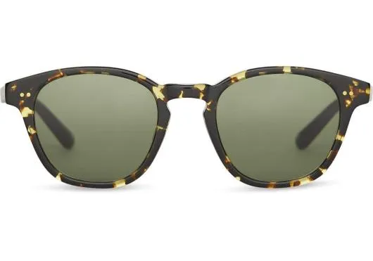 WomenMen Wyatt Eco Havana Tortoise glass Bottle Green TOMS Sunglasses