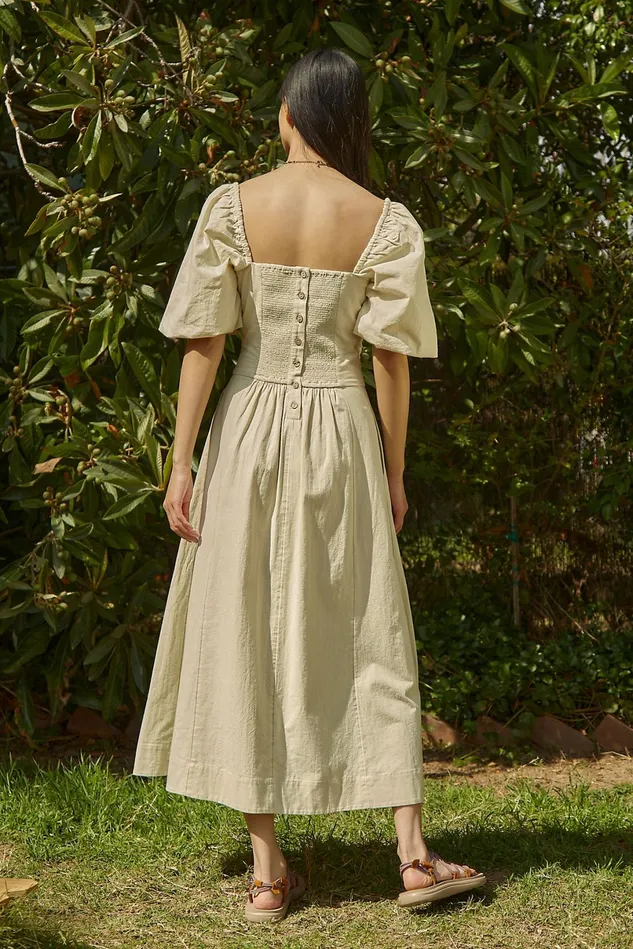Women Midi Dresses Free People Ain039t She A Beaut Midi Dress Opal Silk
