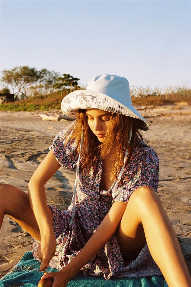 Women Midi Dresses Free People Debbie Jean Shirtdress Blue
