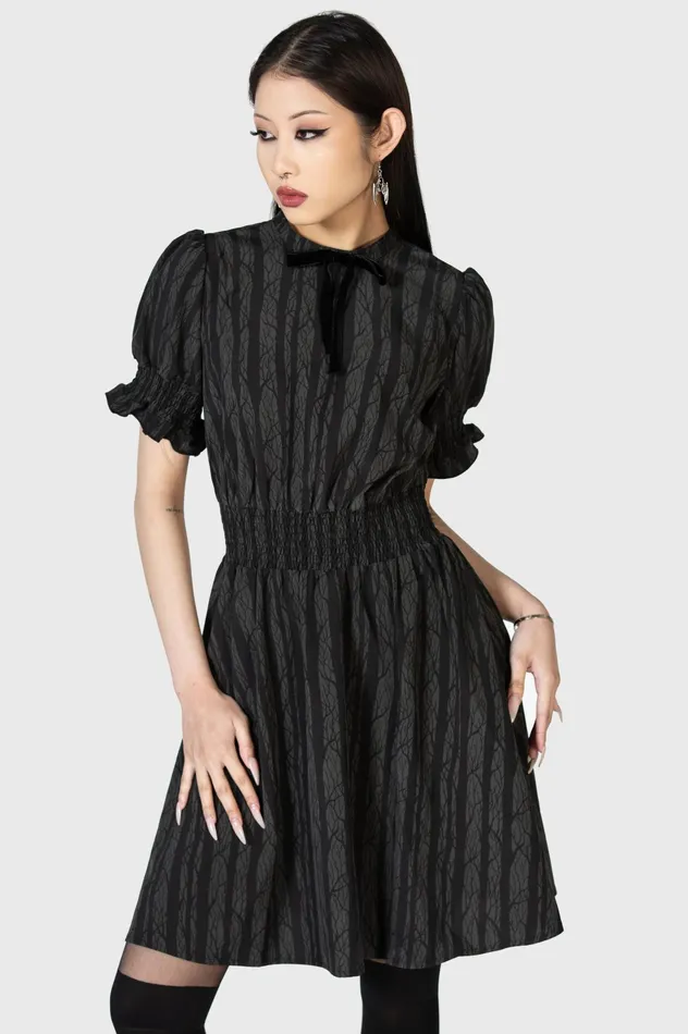 Women Mini Killstar Eerie Pines Mini Dress