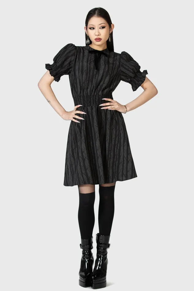 Women Mini Killstar Eerie Pines Mini Dress