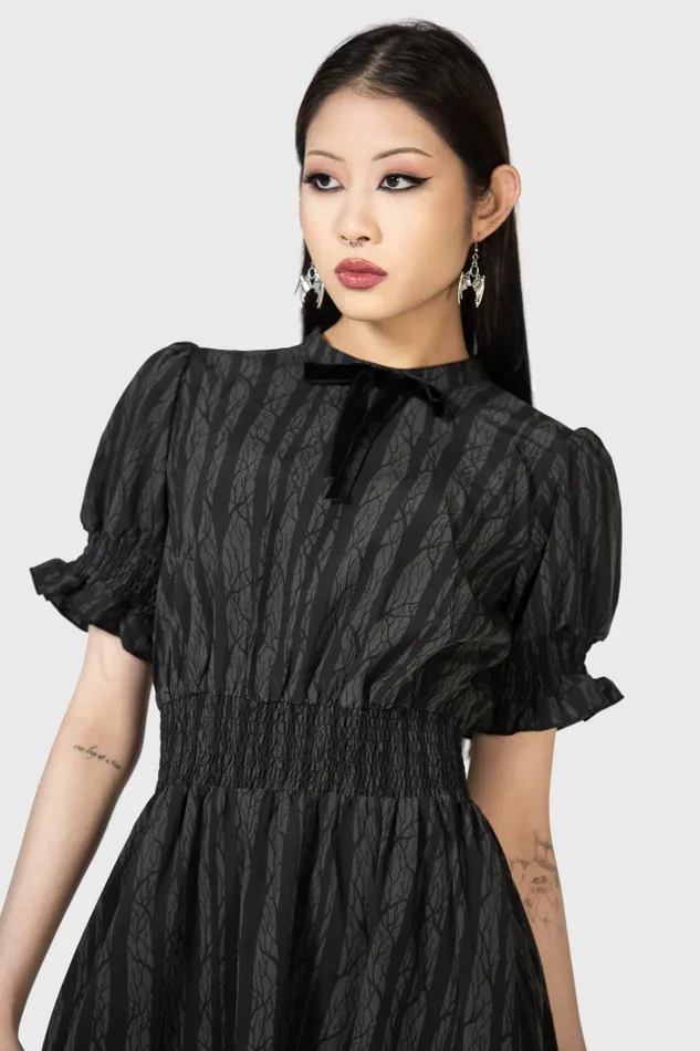 Women Mini Killstar Eerie Pines Mini Dress