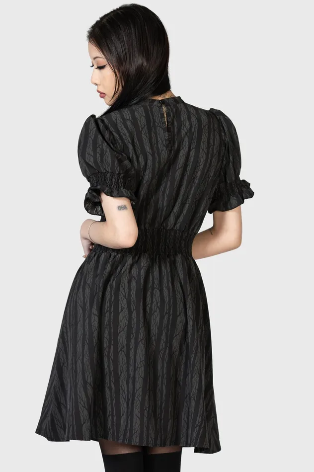 Women Mini Killstar Eerie Pines Mini Dress
