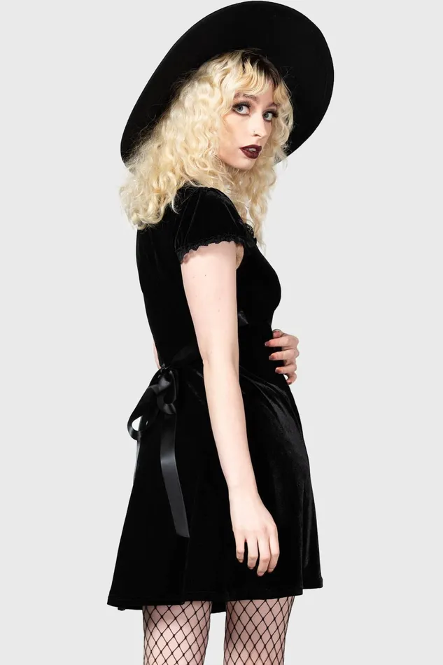 Women Mini Killstar Heather Babydoll Dress B