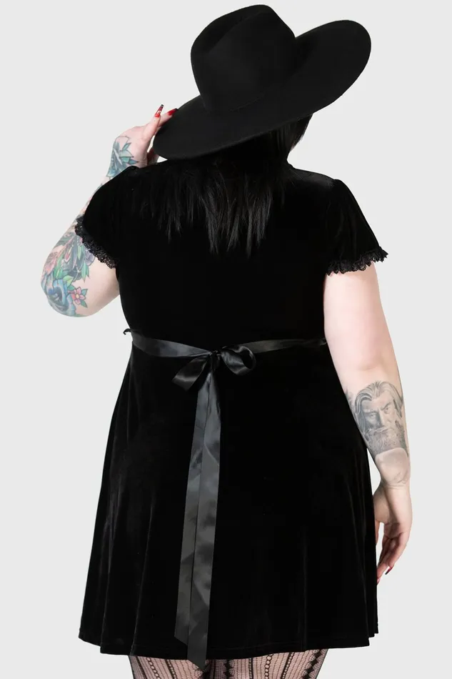 Women Mini Killstar Heather Babydoll Dress B