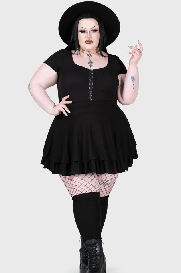 Women Mini Skirts Killstar Cruel Irony Skirt