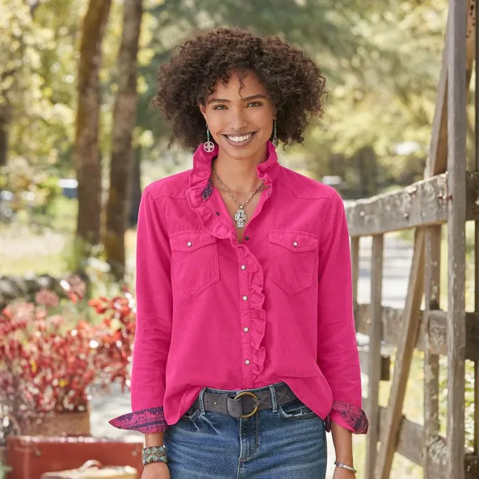 Women Ombeline Corduroy Shirt Marshmallow Sundance Catalog Tops Women Ombeline Corduroy Shirt Marshmallow Sundance Catalog Tops