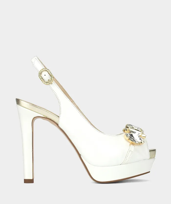 Women Pargas Blanco 8211 Heeled Sandals Pedro Miralles
