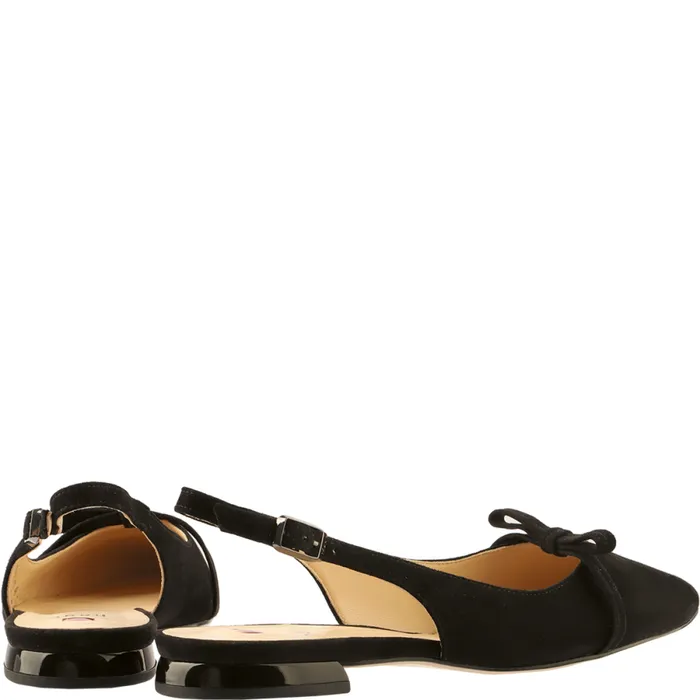 Women Pretty Slingballerinas Black HGL Slingballerinas