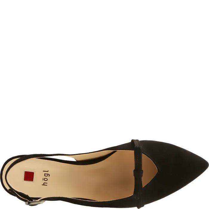 Women Pretty Slingballerinas Black HGL Slingballerinas