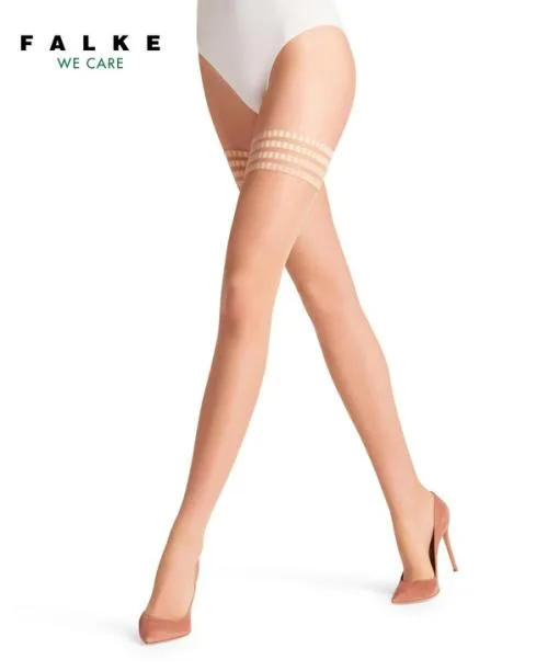 Women Pure Matt 20 DEN Women Stay Ups Golden FALKE Thigh Highs