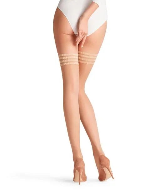 Women Pure Matt 20 DEN Women Stay Ups Golden FALKE Thigh Highs