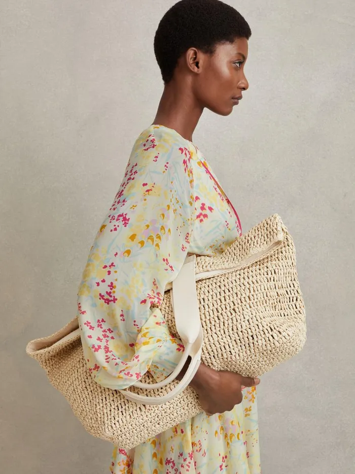 Women Reiss Blouses and Shirts Lyla Floral Print Tie Waist Cropped Blouse Pinkyellow Women Reiss Blouses and Shirts Lyla Floral Print Tie Waist Cropped Blouse Pinkyellow