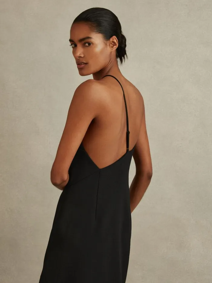 Women Reiss Dresses Suri OneShoulder Bodycon Dress Black