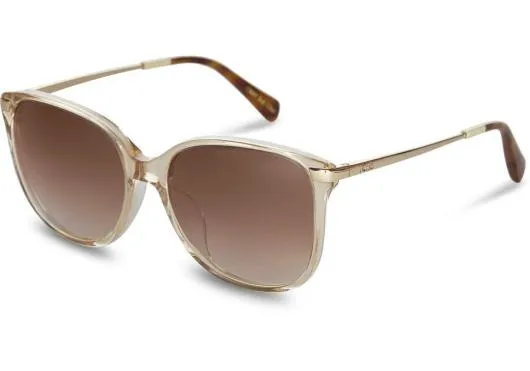 Women Sandela 201 Champagne Crystalbrown Gradient TOMS Sunglasses