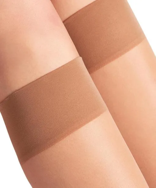Women Seidenglatt 15 DEN Women Kneehigh Socks Powder FALKE Knee High Socks