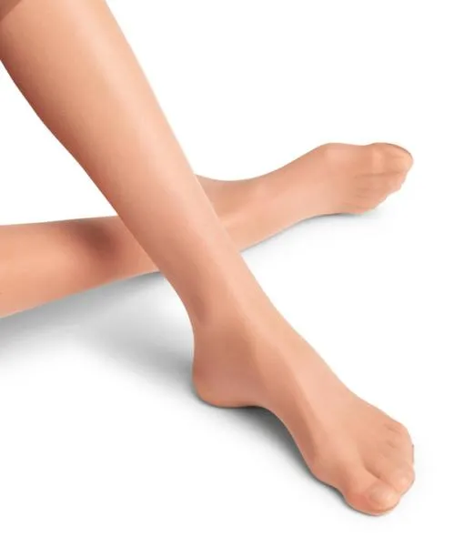 Women Seidenglatt 15 DEN Women Kneehigh Socks Powder FALKE Knee High Socks
